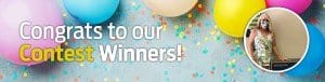 Congrats to last months contest winners